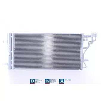 Condenseur, climatisation NISSENS 940831 pour HYUNDAI KONA 1.0 T-GDi - 120cv