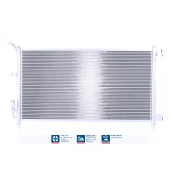 Condenseur, climatisation NISSENS OEM 92110EW80A
