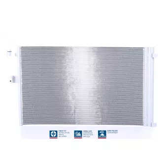 Condenseur, climatisation NISSENS 941187 pour BMW X3 xDrive 20 d - 190cv