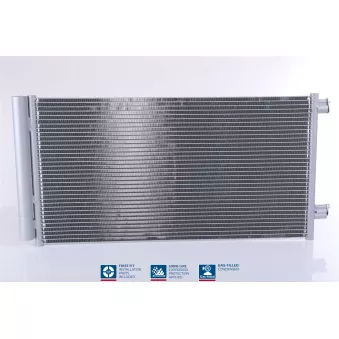 Condenseur, climatisation NISSENS 941203 pour JEEP COMPASS 1.4 MultiAir - 140cv