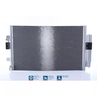 Condenseur, climatisation NISSENS 941298 pour FORD FOCUS 1.0 EcoBoost - 125cv