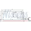 NISSENS 94228 - Condenseur, climatisation