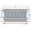 NISSENS 94551 - Condenseur, climatisation