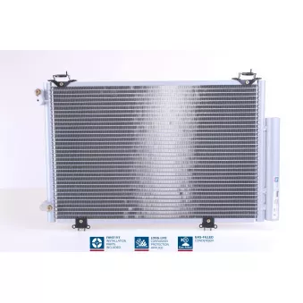 Condenseur, climatisation NISSENS 94581 pour MITSUBISHI L 1.4 D-4D - 75cv