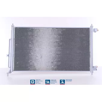 Condenseur, climatisation NISSENS OEM 92100BA60A