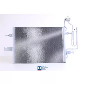 Condenseur, climatisation NISSENS OEM 1850086
