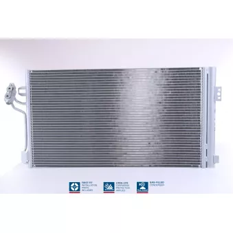 Condenseur, climatisation NISSENS [94674]