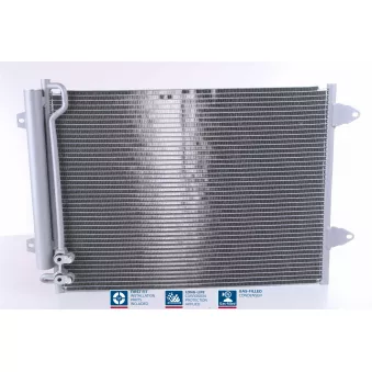 Condenseur, climatisation NISSENS OEM 3C0820411E