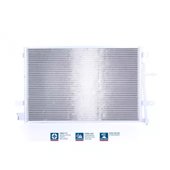 Condenseur, climatisation NISSENS 94851
