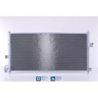 Condenseur, climatisation NISSENS 94889 pour NISSAN ALMERA 2.2 Di - 115cv
