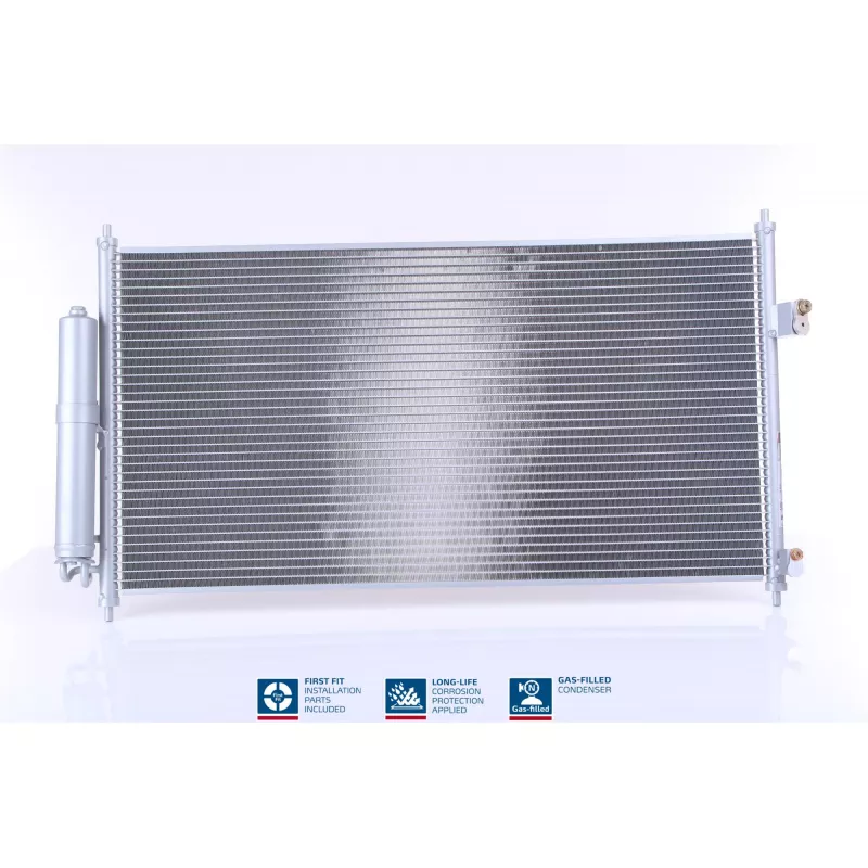 Condenseur, climatisation NISSENS 94893 - Visuel 1