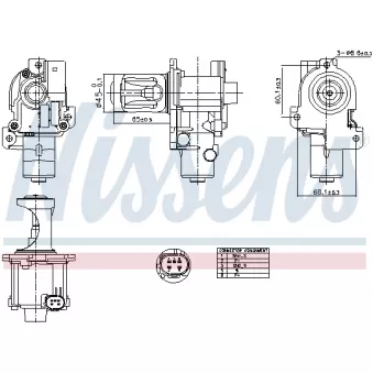 NISSENS 98216 - Vanne EGR