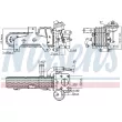 Radiateur, réaspiration des gaz d'échappement NISSENS [989420]