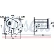 Radiateur, réaspiration des gaz d'échappement NISSENS [989455]