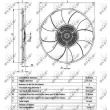 NRF 49539 - Embrayage, ventilateur de radiateur