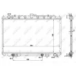 NRF 53693 - Radiateur, refroidissement du moteur