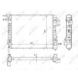 NRF 53712 - Radiateur, refroidissement du moteur