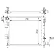 NRF 59262 - Radiateur, refroidissement du moteur