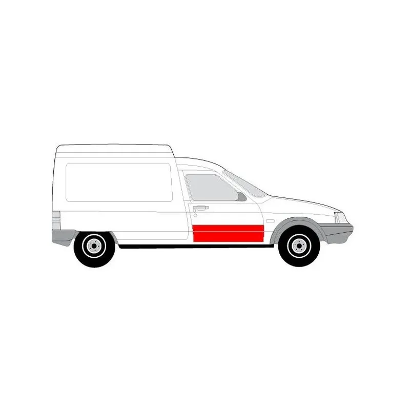 Porte, Carrosserie avant droit BLIC 6015-00-0516142P - Visuel 1
