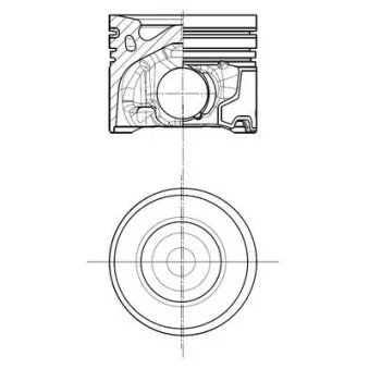 Piston MAHLE 039 PI 00139 000