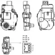 MAHLE AA 18 000P - Élément d'ajustage, clapet de mélange