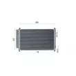 MAHLE AC 985 000S - Condenseur, climatisation
