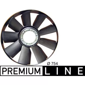 MAHLE CFW 42 000P - Roue du souffleur, refroidissementdu moteur