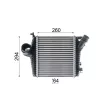 MAHLE CI 221 000P - Intercooler, échangeur