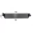 MAHLE CI 669 000P - Intercooler, échangeur