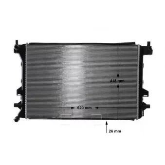 Radiateur basse température, intercooler MAHLE CIR 30 000S