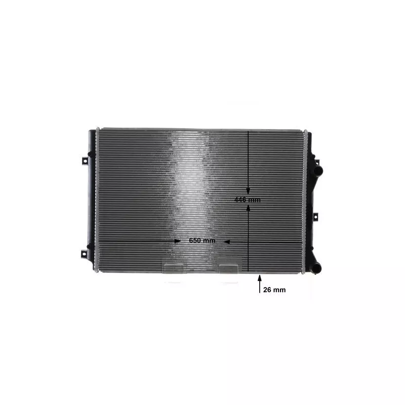 Radiateur basse température, intercooler MAHLE CIR 32 000S - Visuel 1