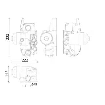 Radiateur d'huile MAHLE CLC 310 000S