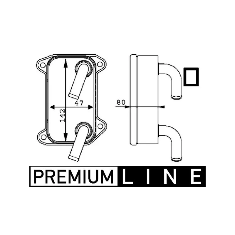 Radiateur d'huile MAHLE CLC 40 000P - Visuel 1