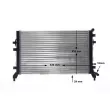 MAHLE CR 1382 000S - Radiateur, refroidissement du moteur