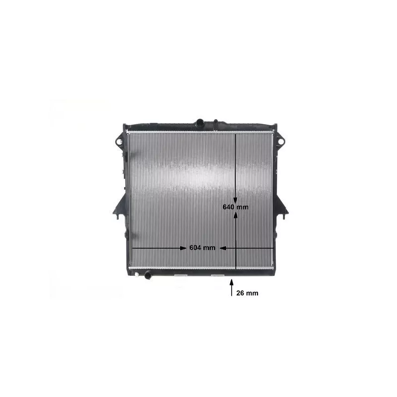 Radiateur, refroidissement du moteur MAHLE CR 2234 000S - Visuel 1