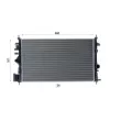 MAHLE CR 2265 000S - Radiateur, refroidissement du moteur