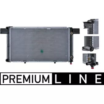 Radiateur, refroidissement du moteur MAHLE CR 260 000P