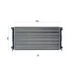 MAHLE CR 345 000S - Radiateur, refroidissement du moteur