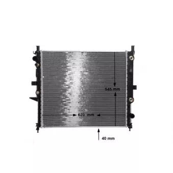 Radiateur, refroidissement du moteur MAHLE OEM a1635002204