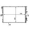 MAHLE CR 571 000P - Radiateur, refroidissement du moteur