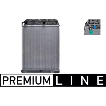 MAHLE CR 673 000P - Radiateur, refroidissement du moteur