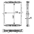 MAHLE CR 728 000P - Radiateur, refroidissement du moteur
