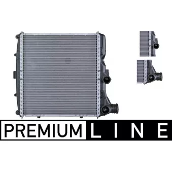 Radiateur, refroidissement du moteur avant gauche MAHLE CR 782 000P pour HONDA CIVIC 3.8 Carrera GTS - 408cv