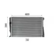 MAHLE CR 877 000P - Radiateur, refroidissement du moteur