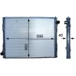 MAHLE CR 916 000P - Radiateur, refroidissement du moteur
