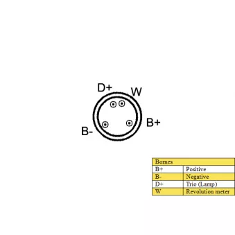 Alternateur DA SILVA OEM 79014078