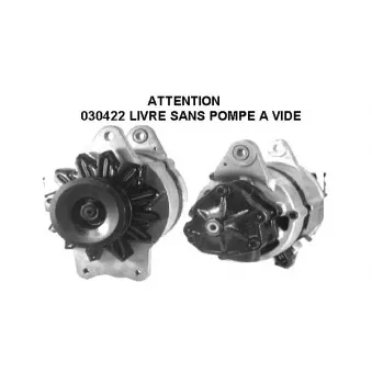 Alternateur DA SILVA 030422