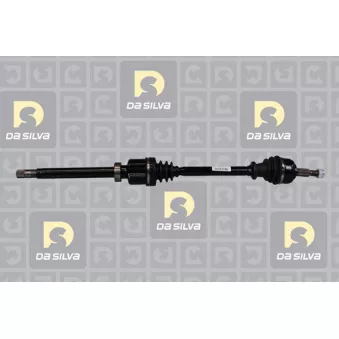 Arbre de transmission avant droit DA SILVA 4548T