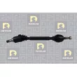 DA SILVA 4549T - Arbre de transmission avant gauche 