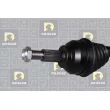 DA SILVA 4623T - Arbre de transmission avant gauche 